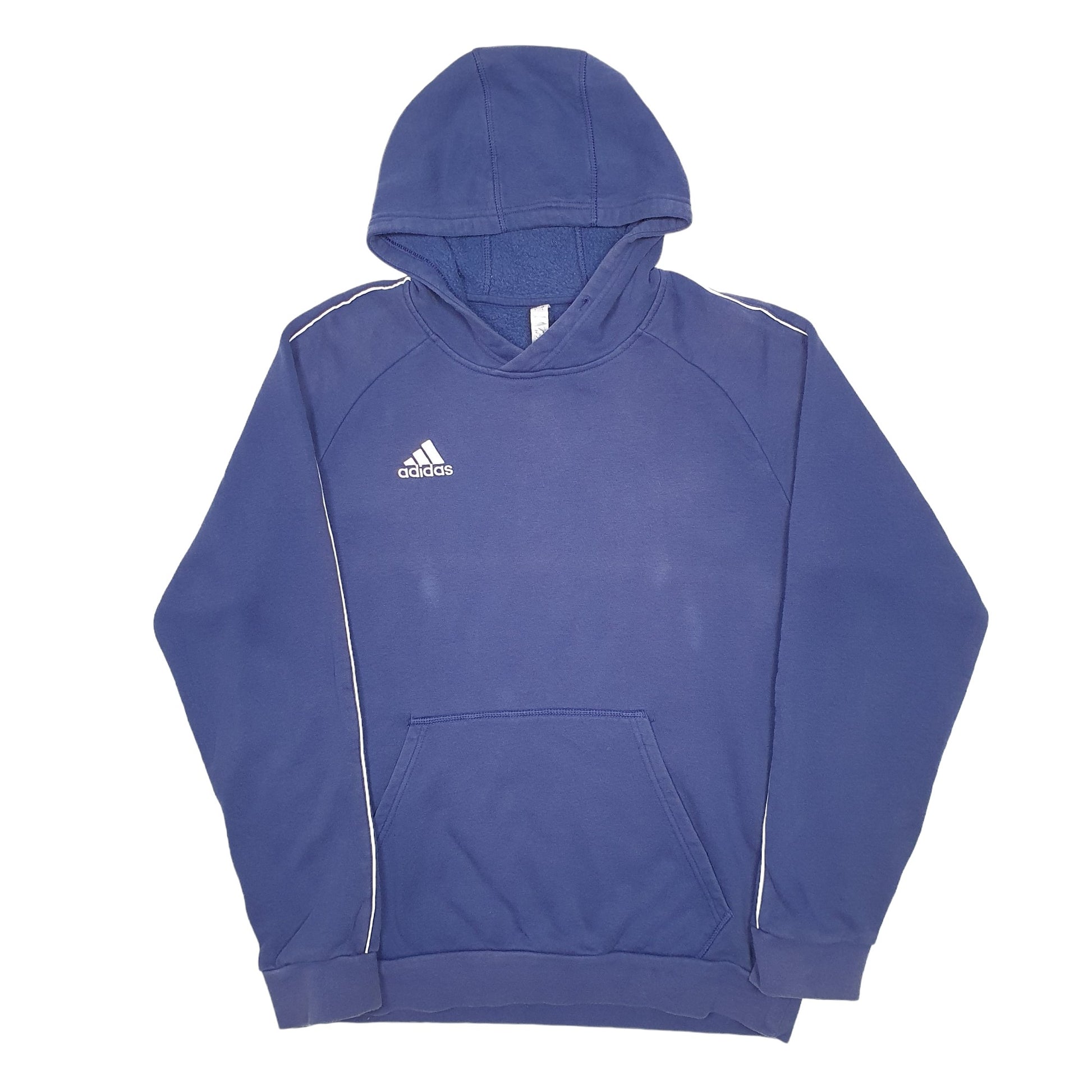 Mens Blue Adidas  Hoodie Jumper