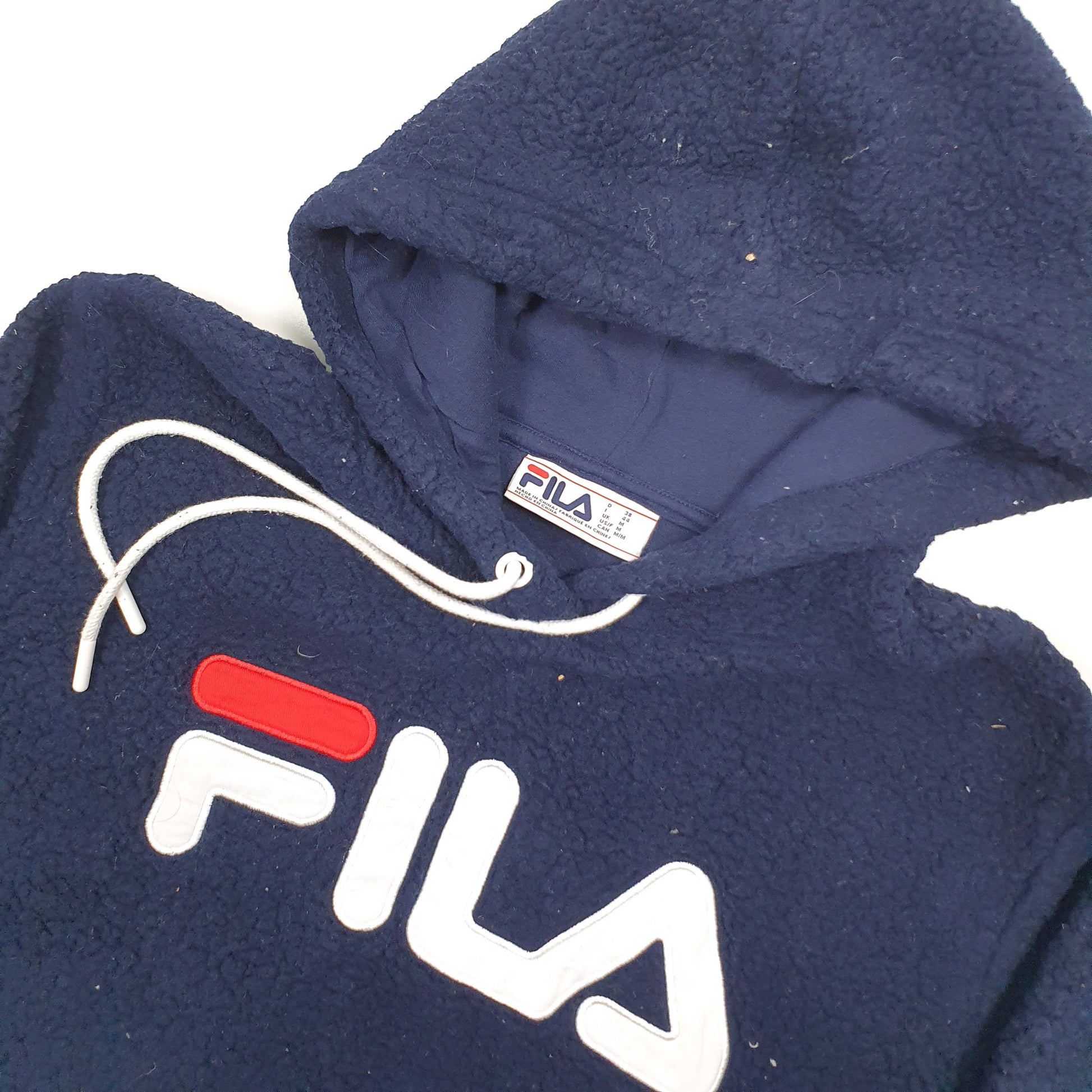 Fila Hoodie Fleece M Navy