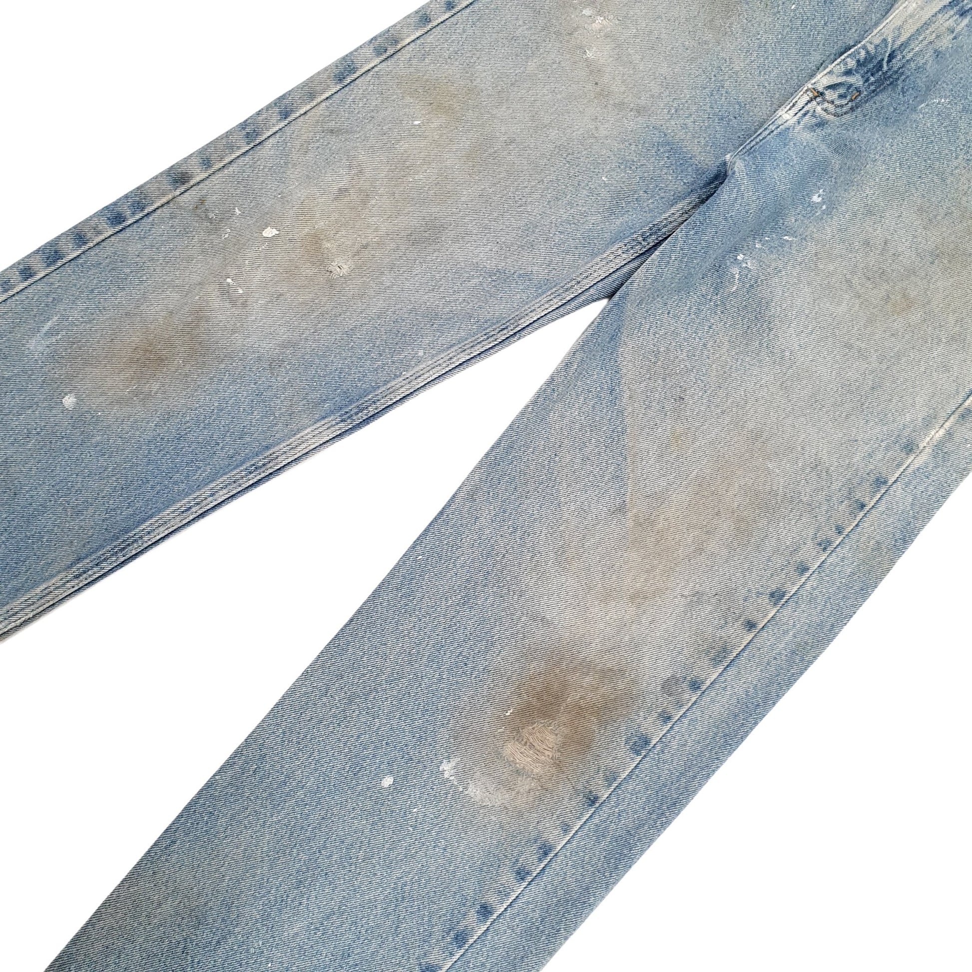 Mens Blue Carhartt  Carpenter JeansW32 L34