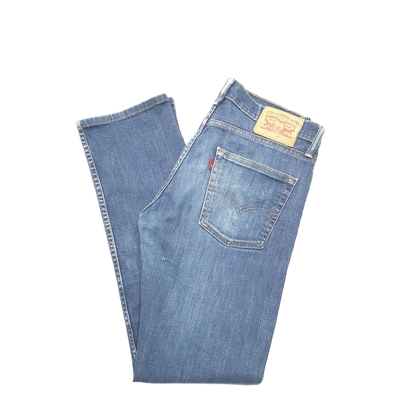 Levis 513 Slim Fit Jeans W32 L32 Blue