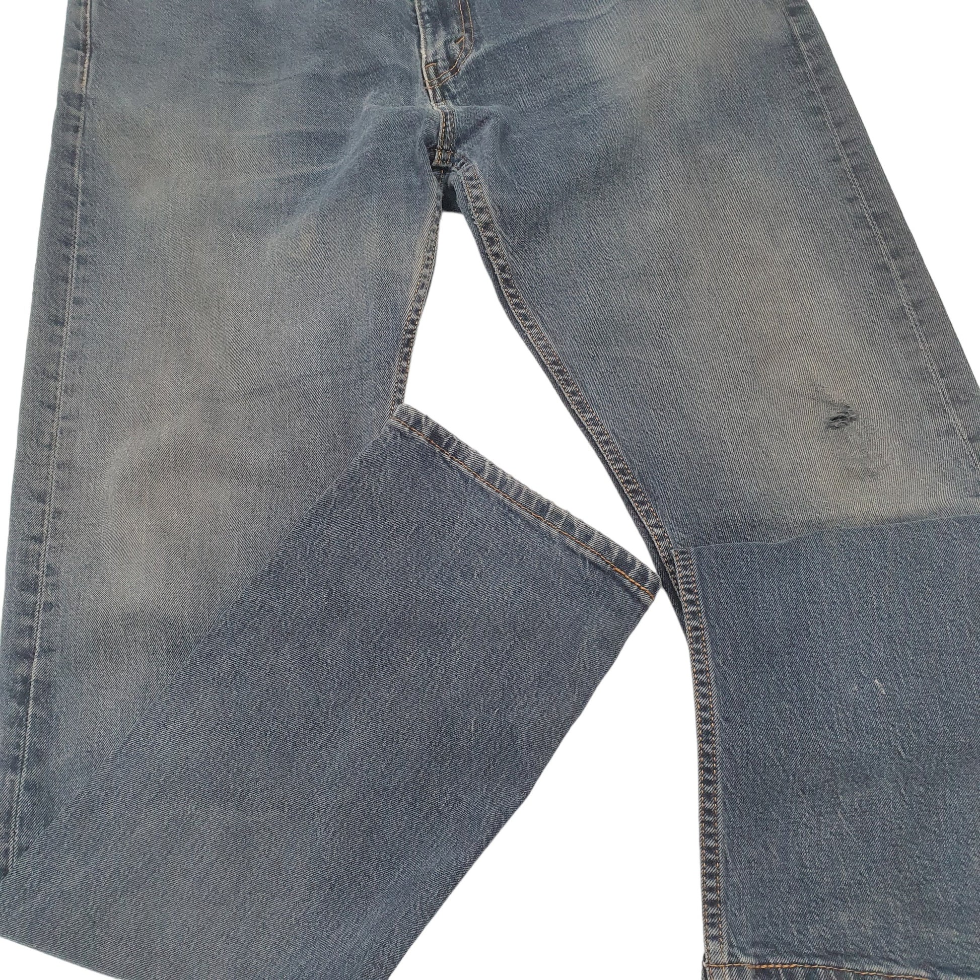 Mens Blue Levis Stretch 513 JeansW38 L34
