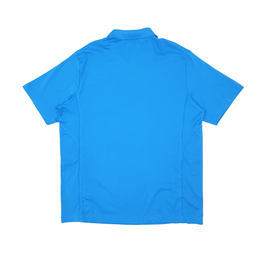 Fila Sport Golf Short Sleeve Polyester Polo Shirt Blue