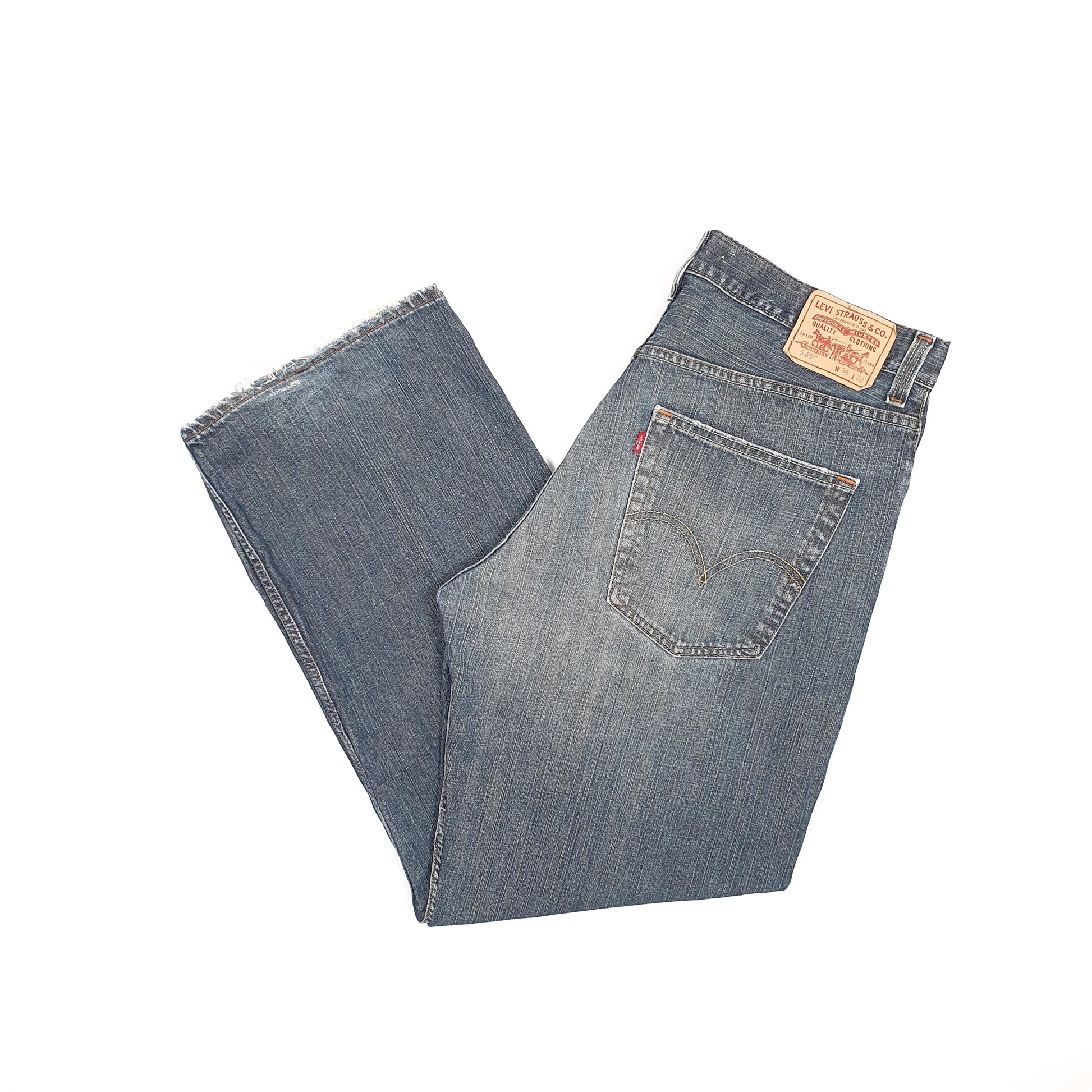 Levis 569 Loose Fit Jeans W36 L31 Blue