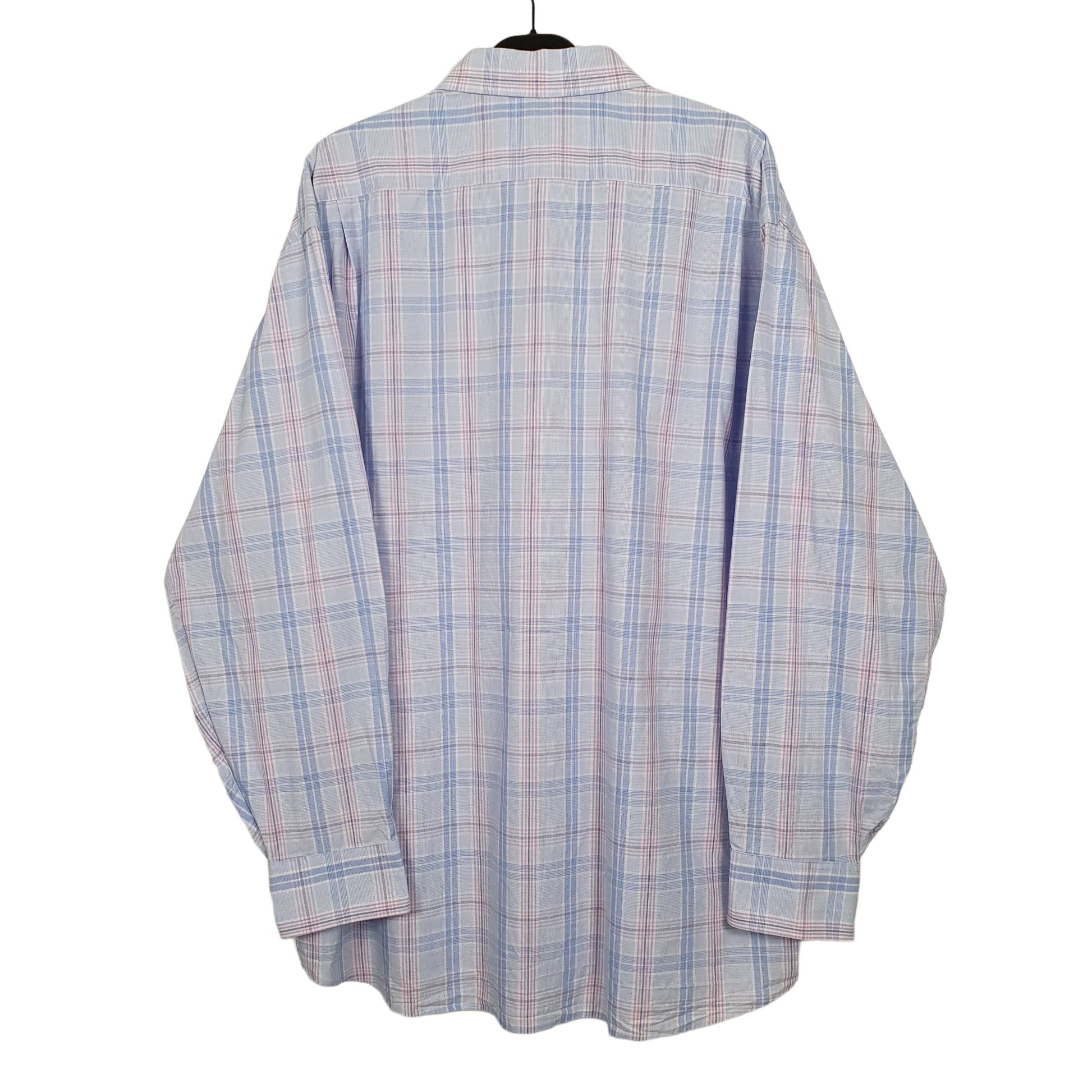 Tommy Hilfiger Long Sleeve Regular Fit Check Shirt Blue