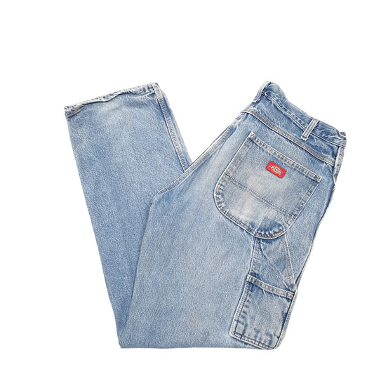Mens Blue Dickies  Carpenter JeansW34 L32