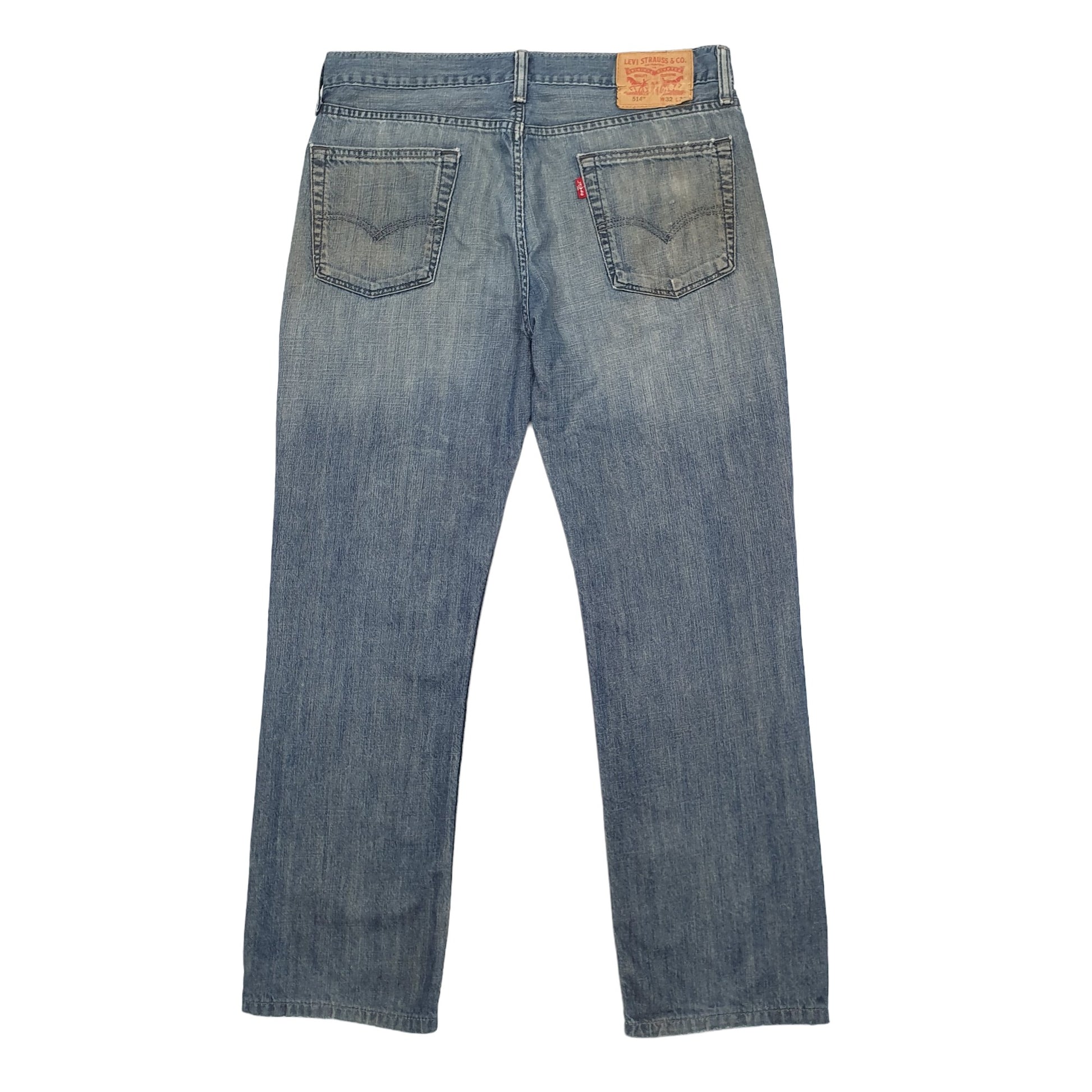 Levis 514 Straight Fit Jeans W32 L30 Blue