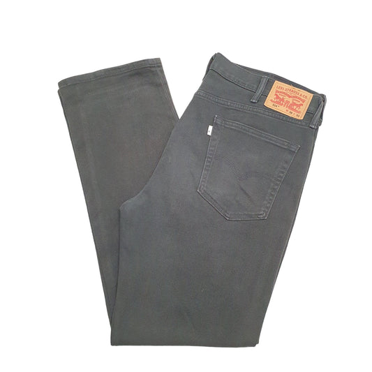 Mens Black Levis  514 JeansW38 L32