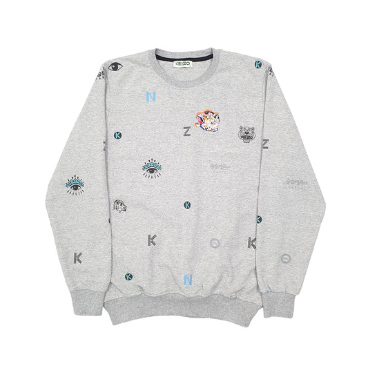 Kenzo Paris Crewneck S Grey
