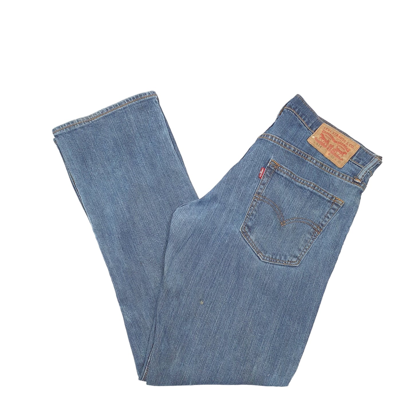 Mens Blue Levis  514 JeansW33 L30