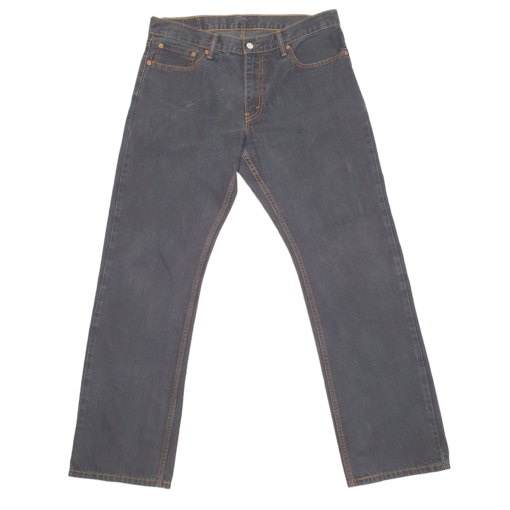 Levis 514 Straight Fit Jeans W34 L31 Black