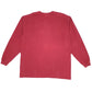 Nike Vintage 1990s Spellout Long Sleeve T Shirt Burgundy