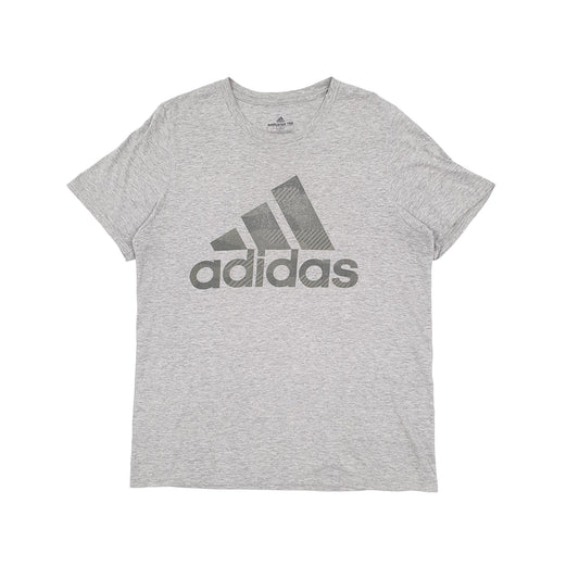 Adidas Short Sleeve T Shirt Grey