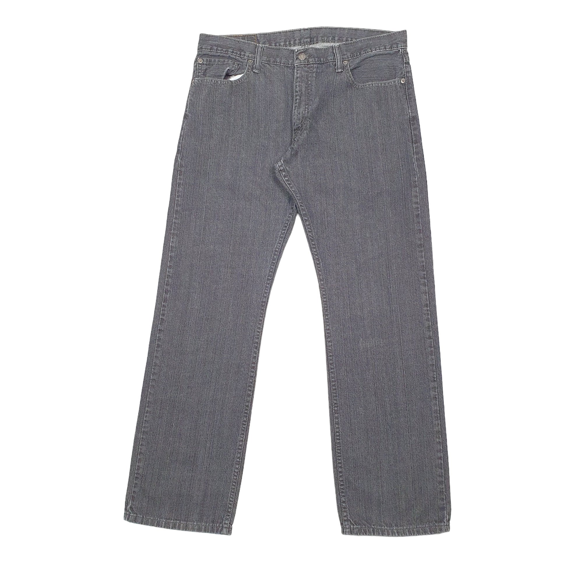 Levis 514 Straight Fit Jeans W36 L32 Black