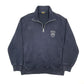 Nautica Spellout Quarter Zip L Navy