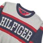 Tommy Hilfiger Spellout Knit Crewneck M Grey