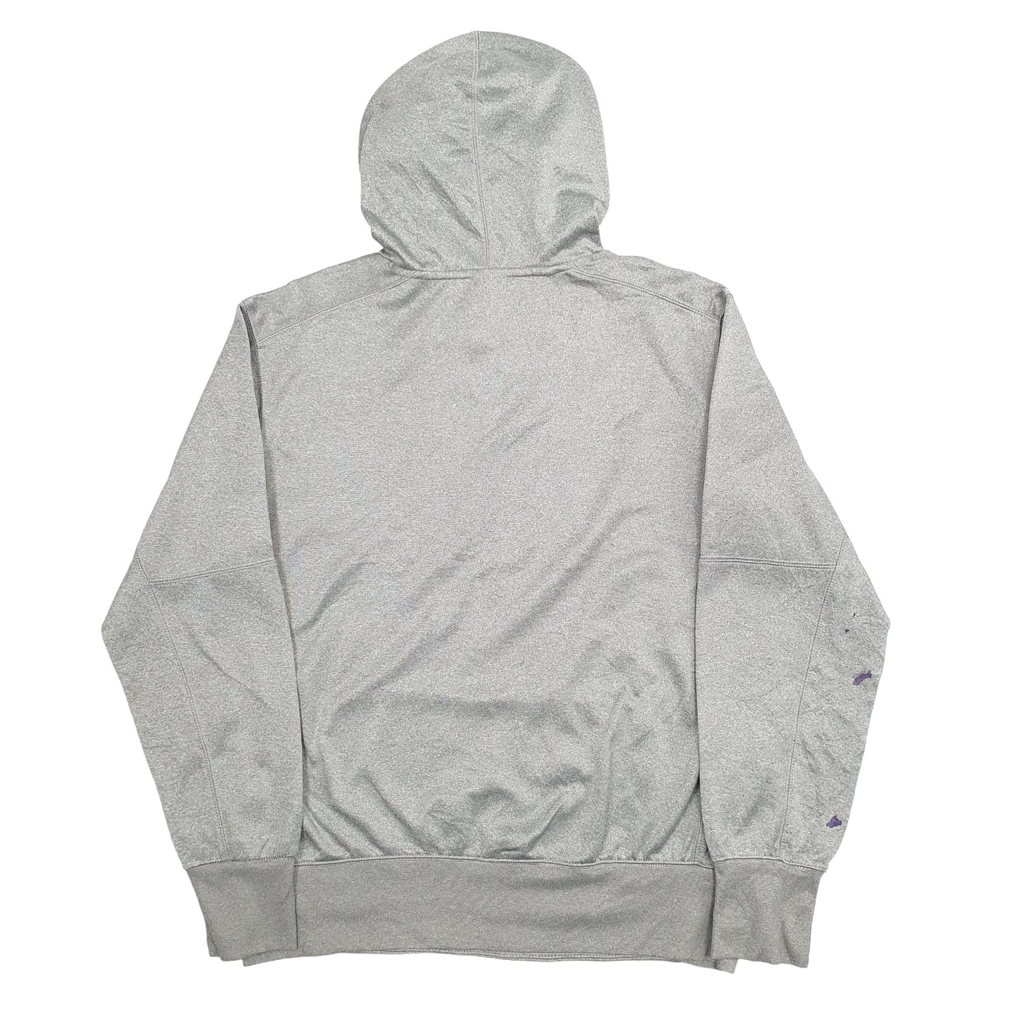 Mens Grey Nike Lacrosse USA Hoodie Jumper