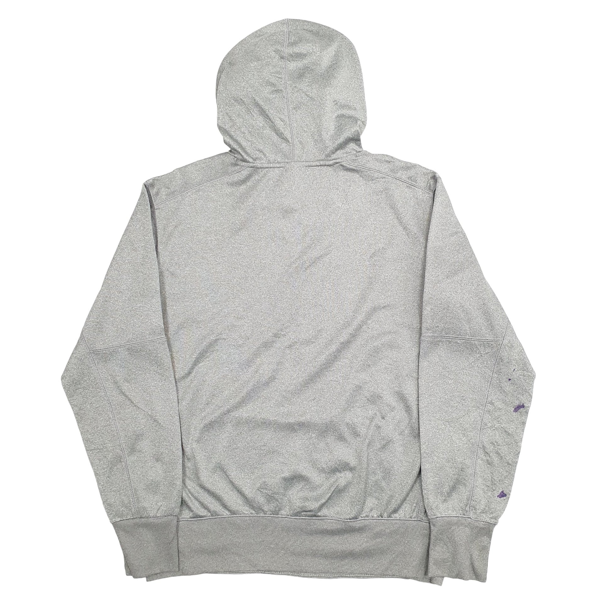 Mens Grey Nike Lacrosse USA Hoodie Jumper