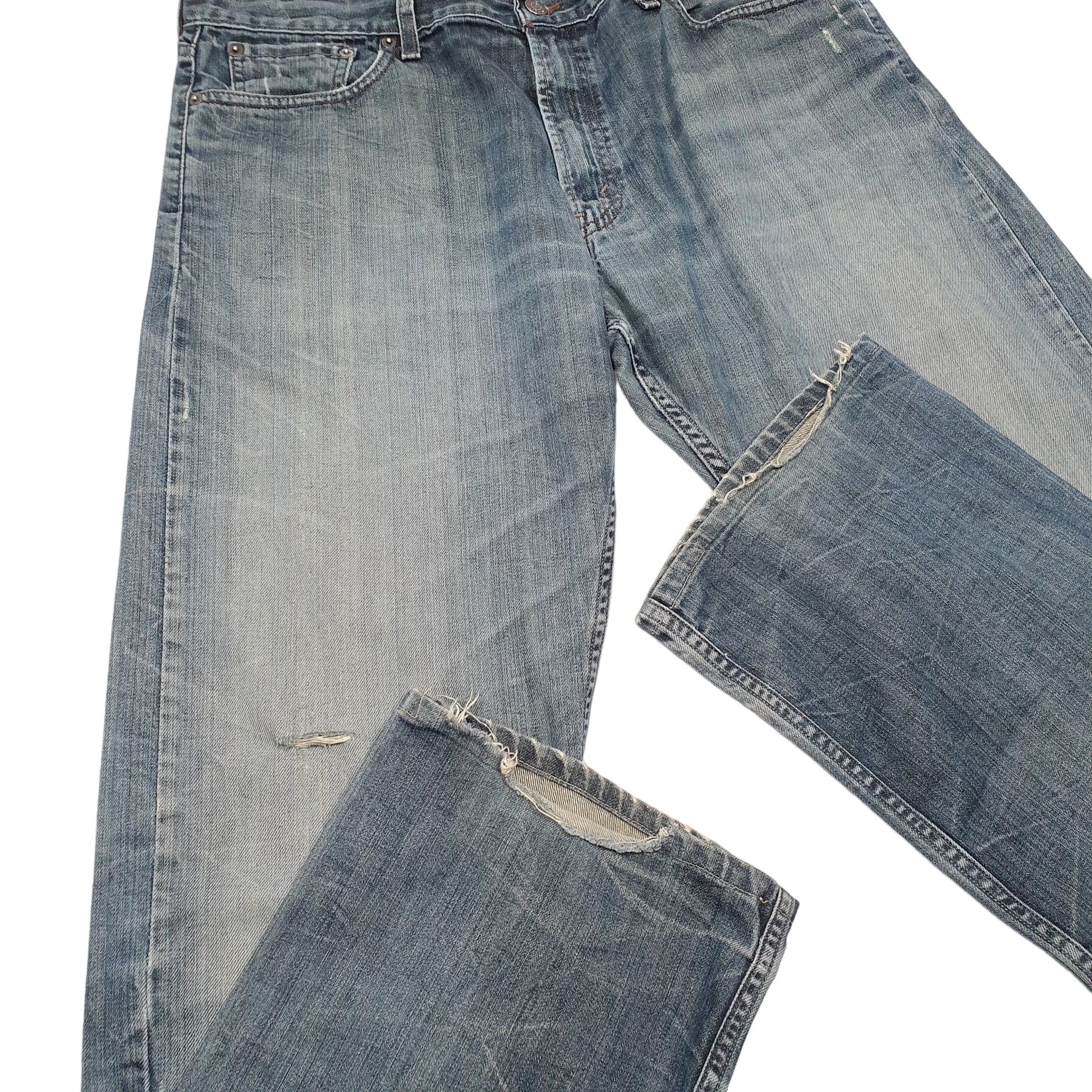 Mens Blue Levis Slim 514 JeansW36 L33