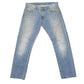 Carhartt Casual Regular Fit Tapered WIP Jeans W34 L30 Blue