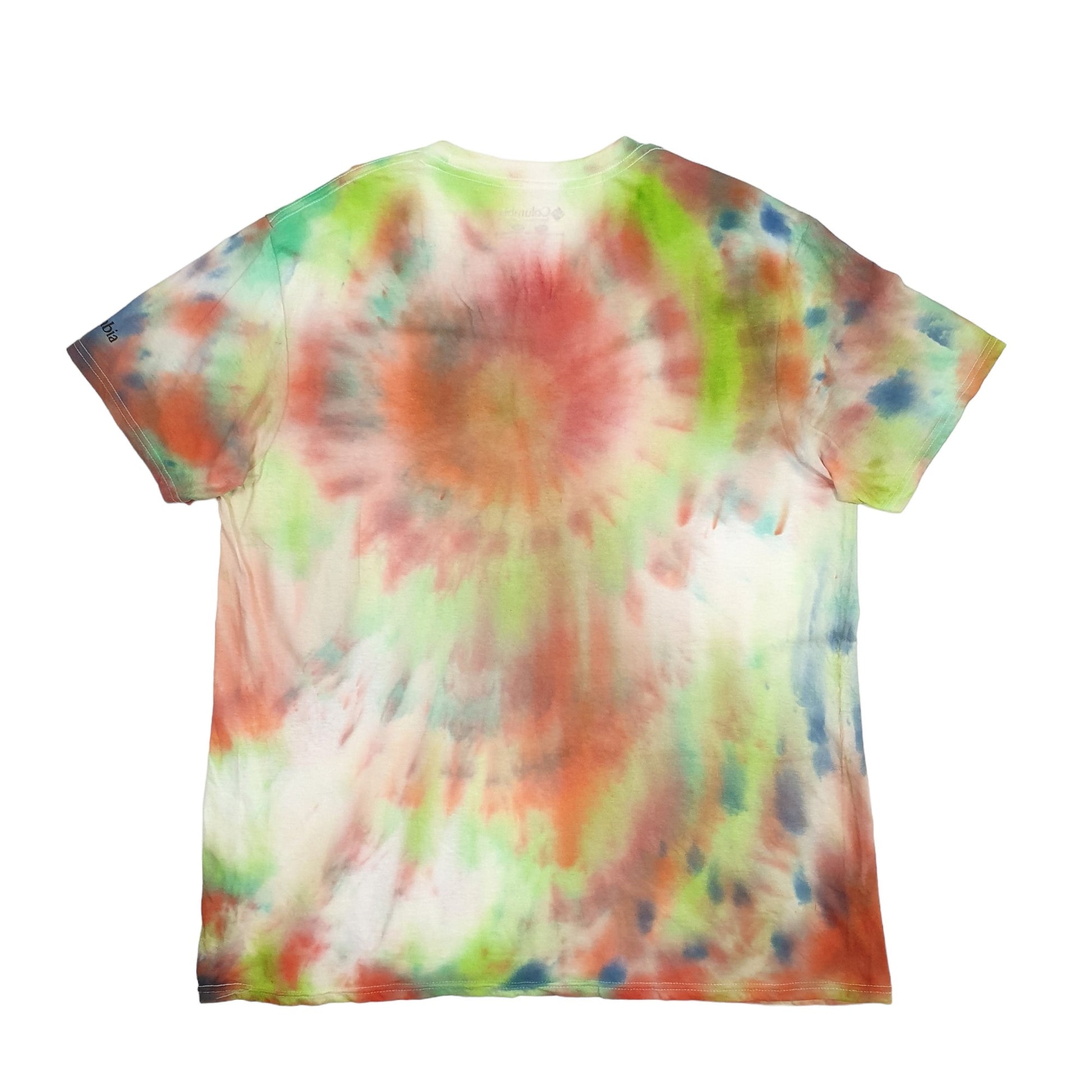 Mens Tye dye Columbia Sportswear  Short Sleeve T Shirt