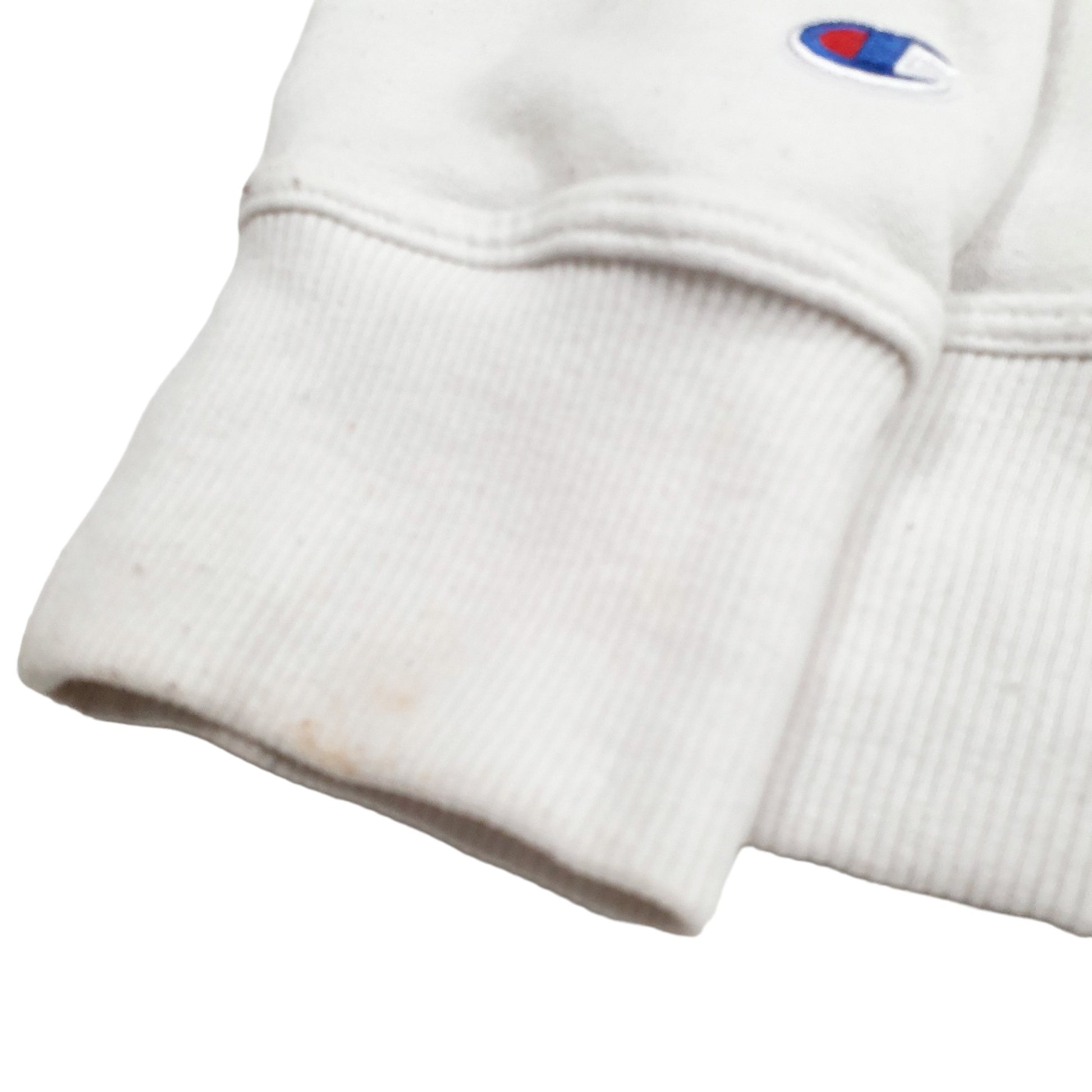Mens White Champion  Hoodie Jumper