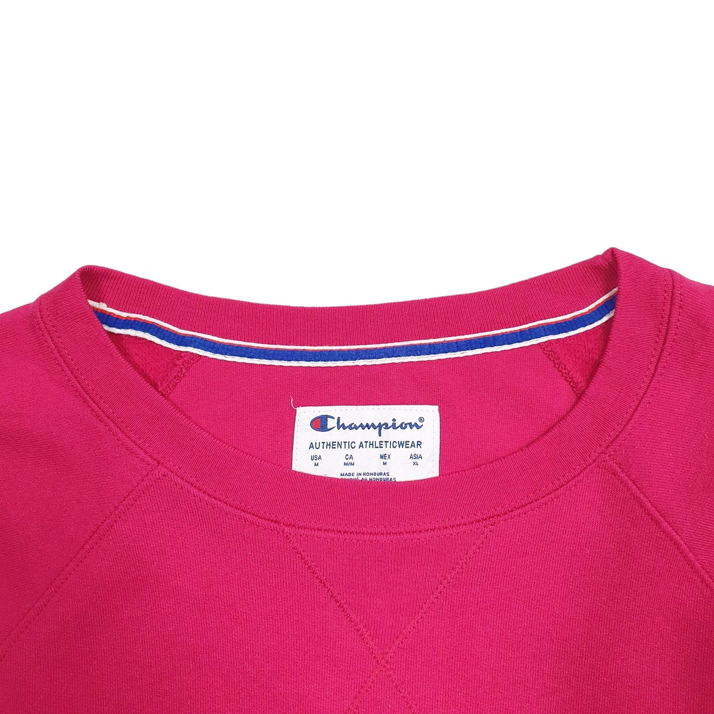 Mens Pink Champion  Crewneck Jumper