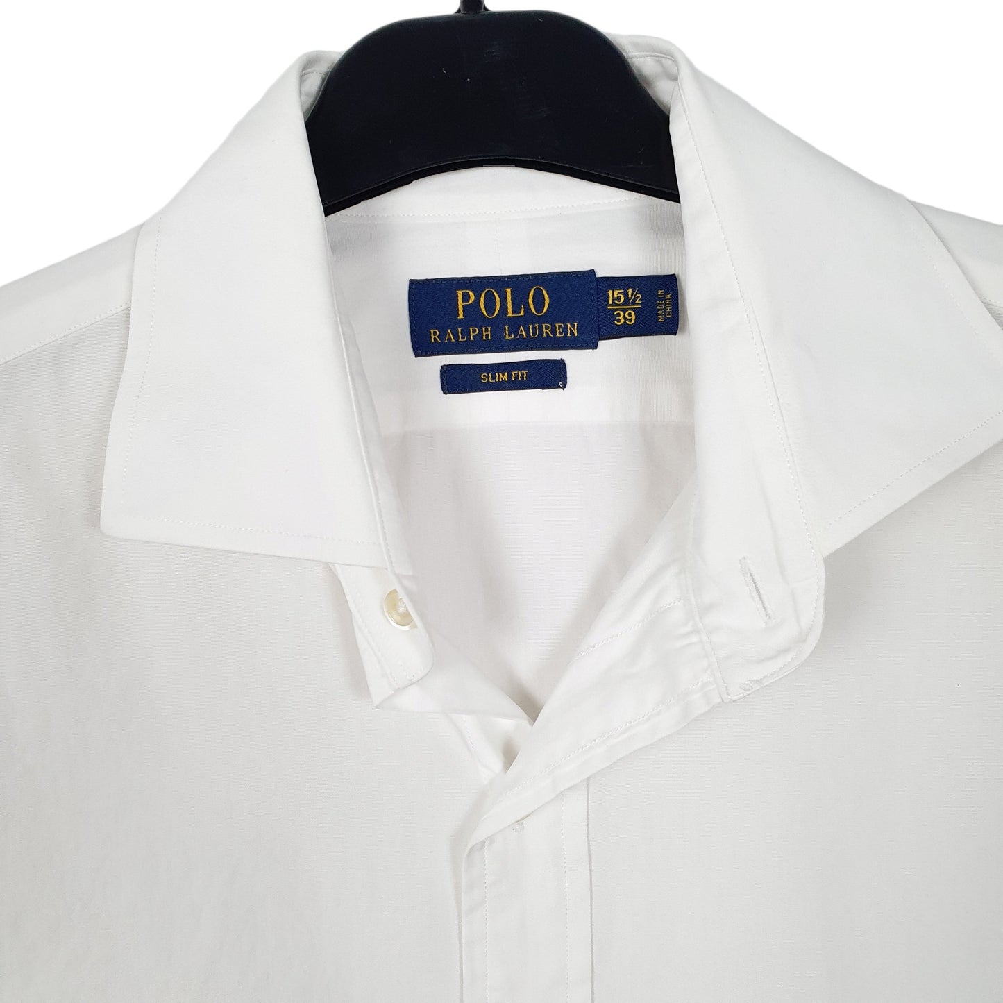 Mens White Ralph Lauren Oxford Long Sleeve Shirt