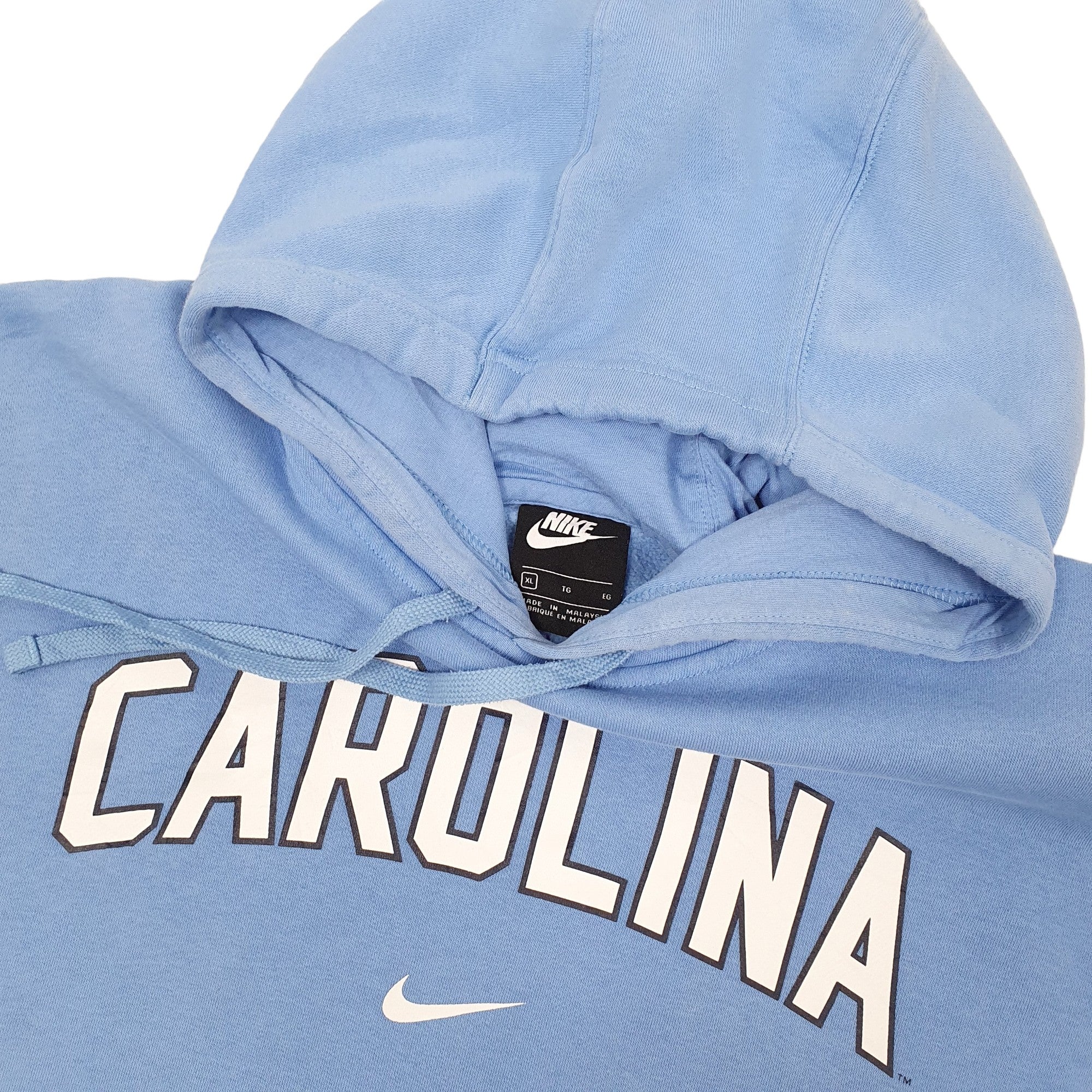 Mens Nike Blue Hoodie Carolina Jumper XL Bundl Clothing