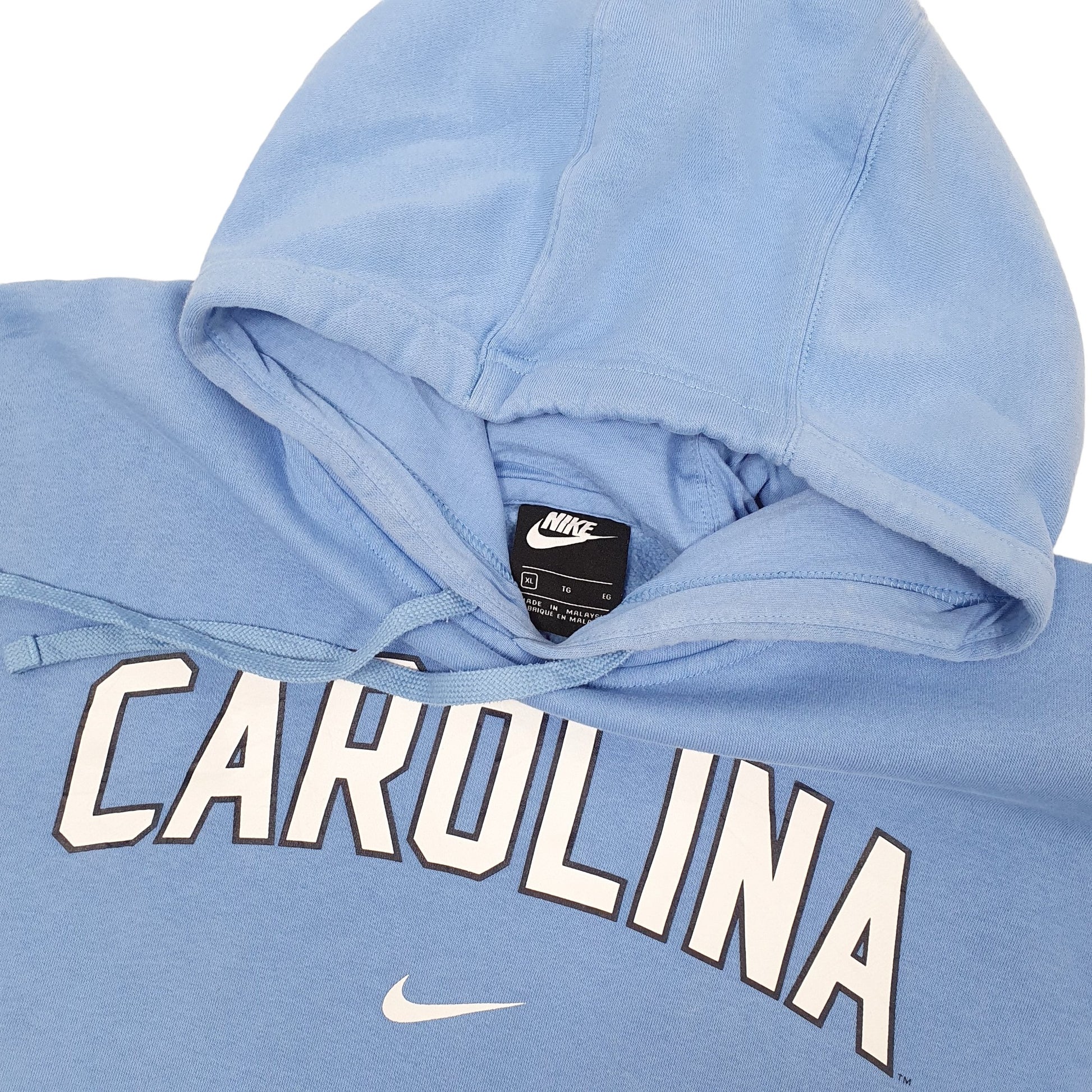 Mens Blue Nike Carolina Hoodie Jumper