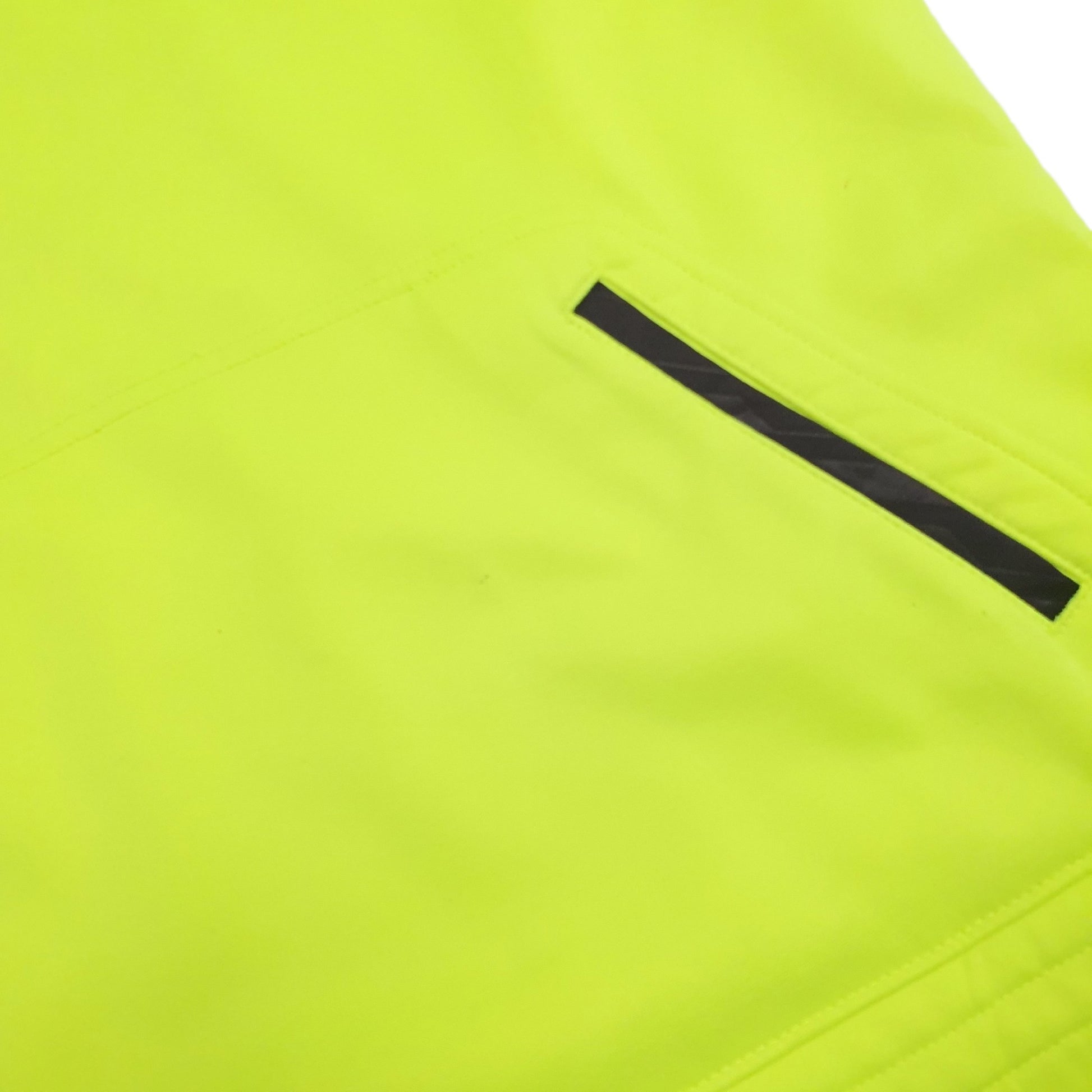 Womens Yellow Nike Elite Running Spellout Hi Vis Hoodie Jumper