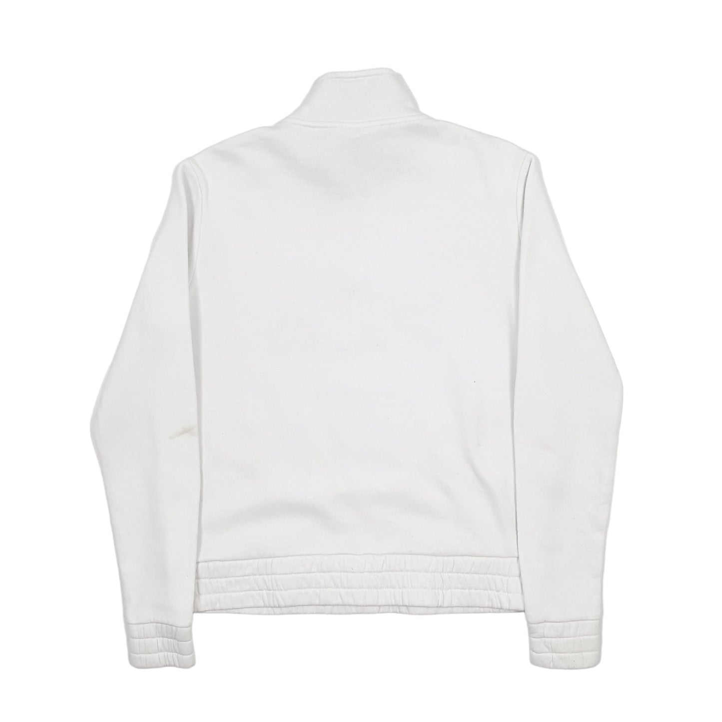 Fila Spellout Quarter Zip S White