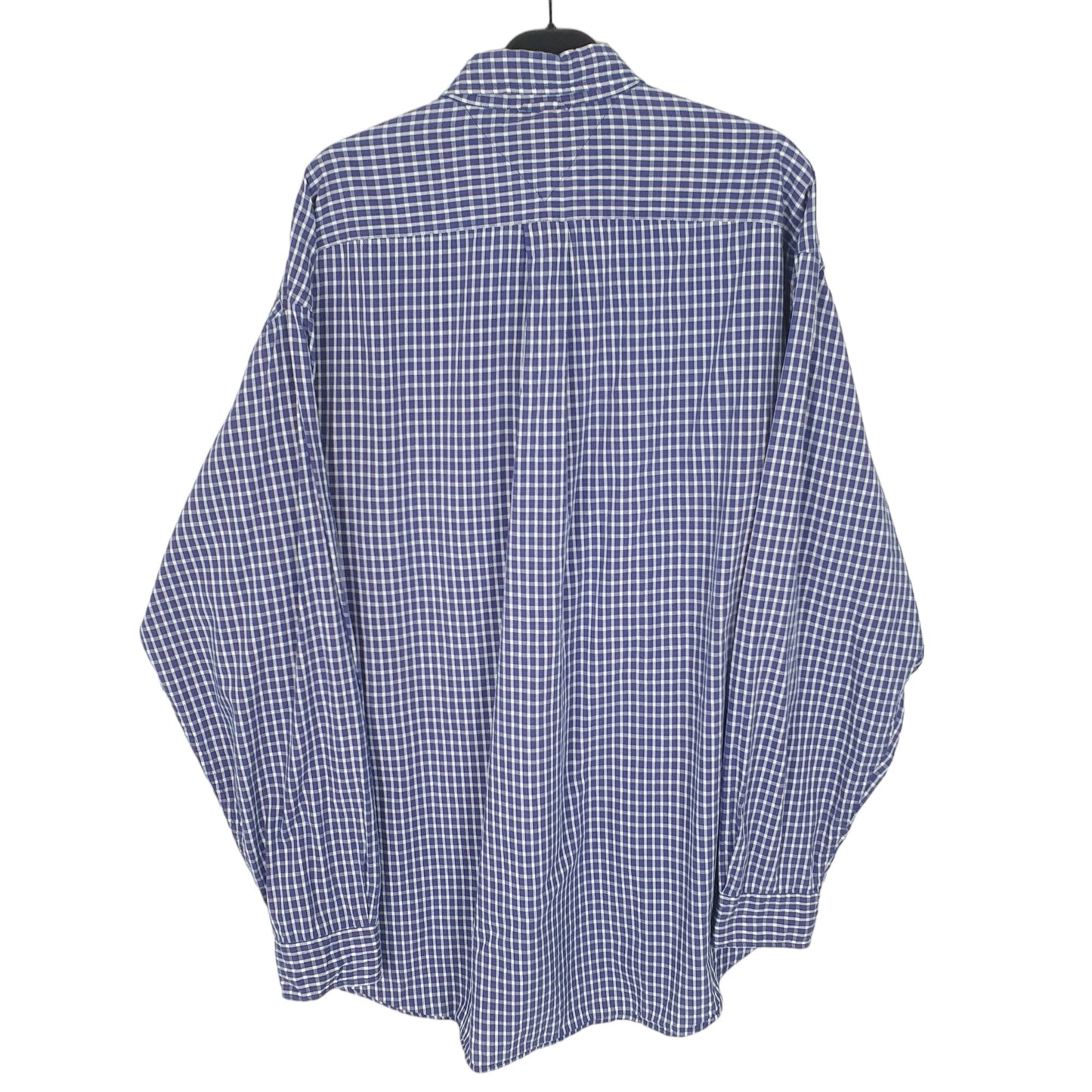 Tommy Hilfiger Long Sleeve Regular Fit Check Shirt Blue