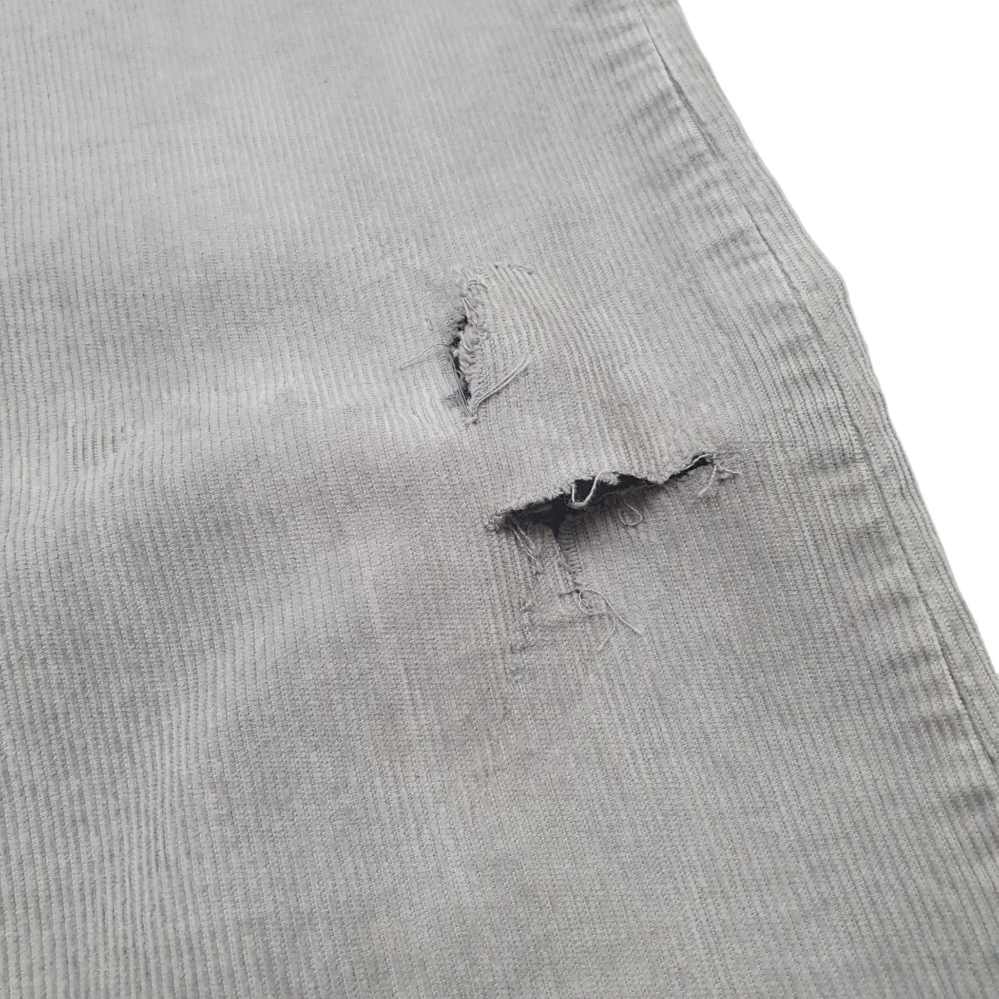 Mens Grey Levis 507 Corduroy Trousers