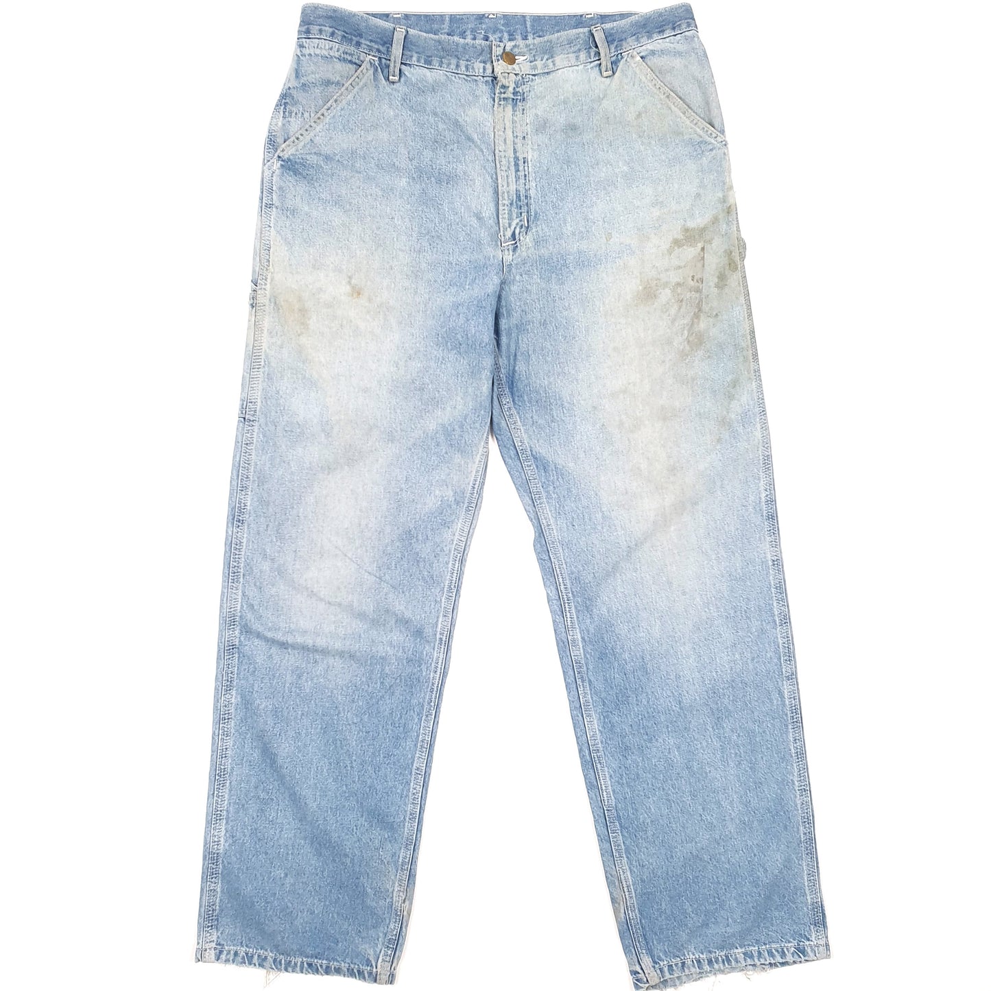 Carhartt Casual Loose Fit Carpenter Jeans W36 L31 Blue