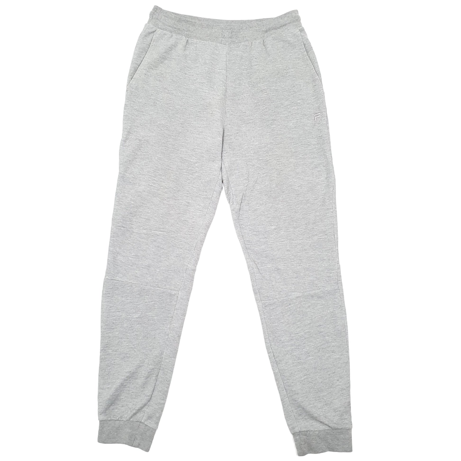 Womens Grey Fila Sport Active Workout Jogger Trousers