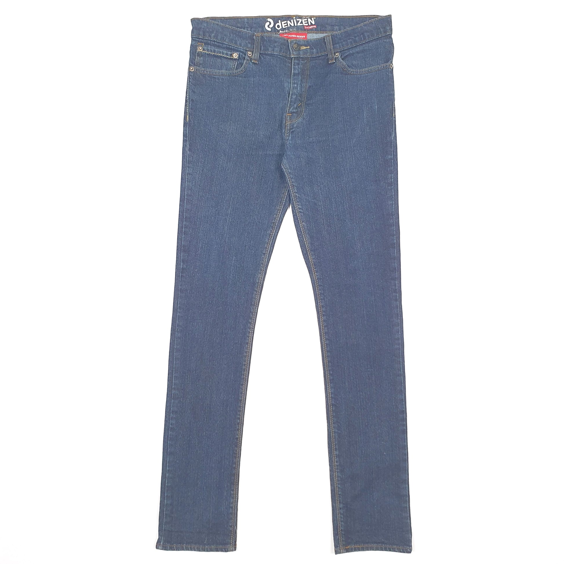 Levis Denizen Skinny Fit Jeans W33 L32 Blue