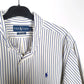 Polo Ralph Lauren Short Sleeve Custom Fit Striped Shirt White
