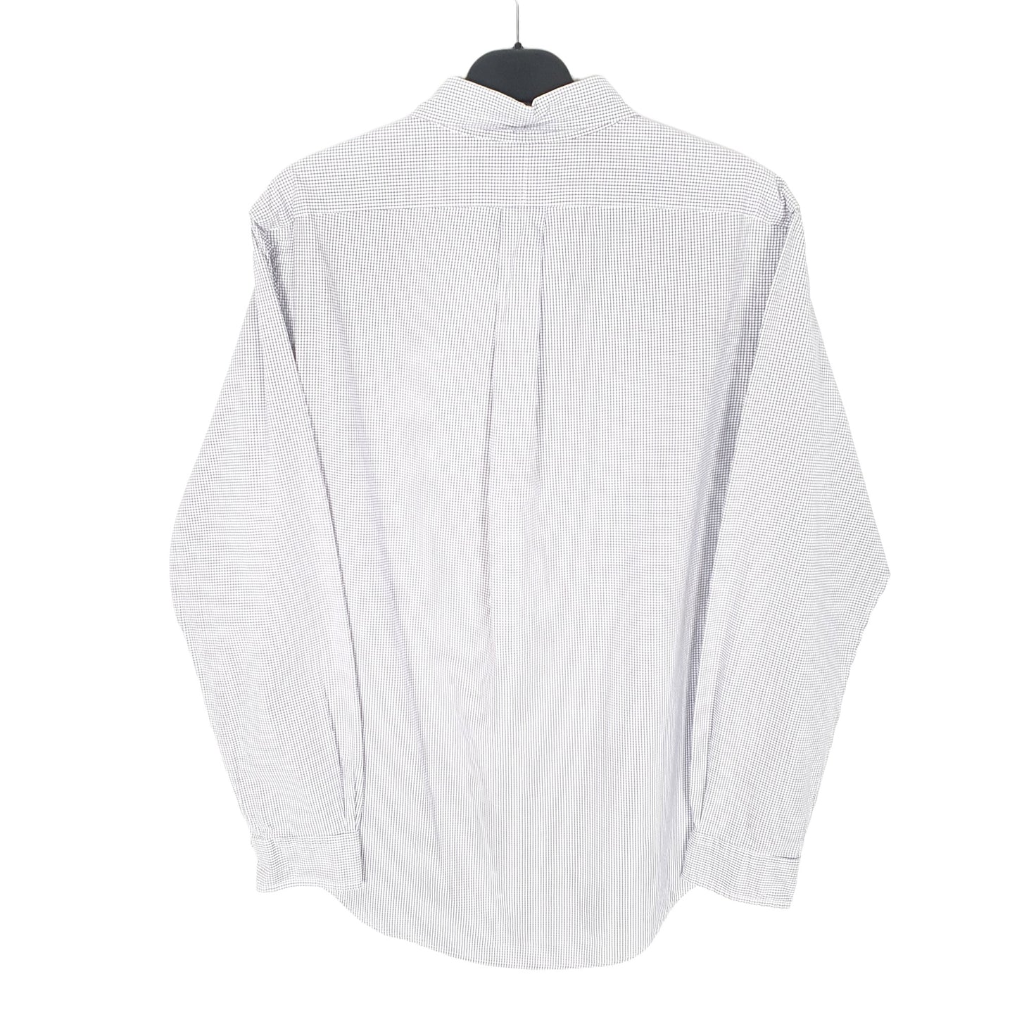 Ralph Lauren Dress Shirt Long Sleeve Custom Fit Check Shirt Blue