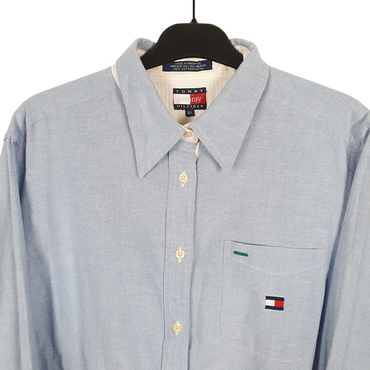 Tommy Hilfiger Long Sleeve Regular Fit Shirt Blue