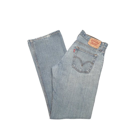 Levis 527 Bootcut Fit Jeans W32 L33 Blue