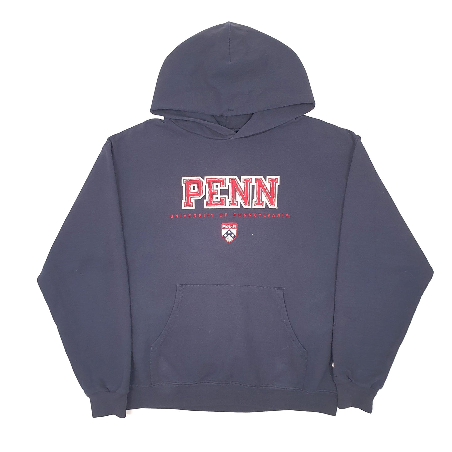 Mens Navy Champion USA College Penn State Pennsylvania Hoodie Jumper