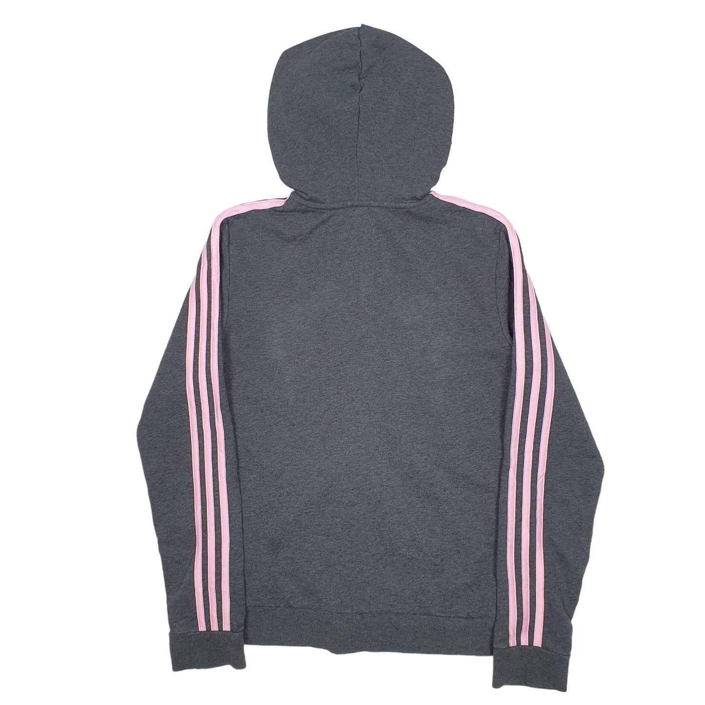 Womens Grey Adidas  Hoodie Jumper