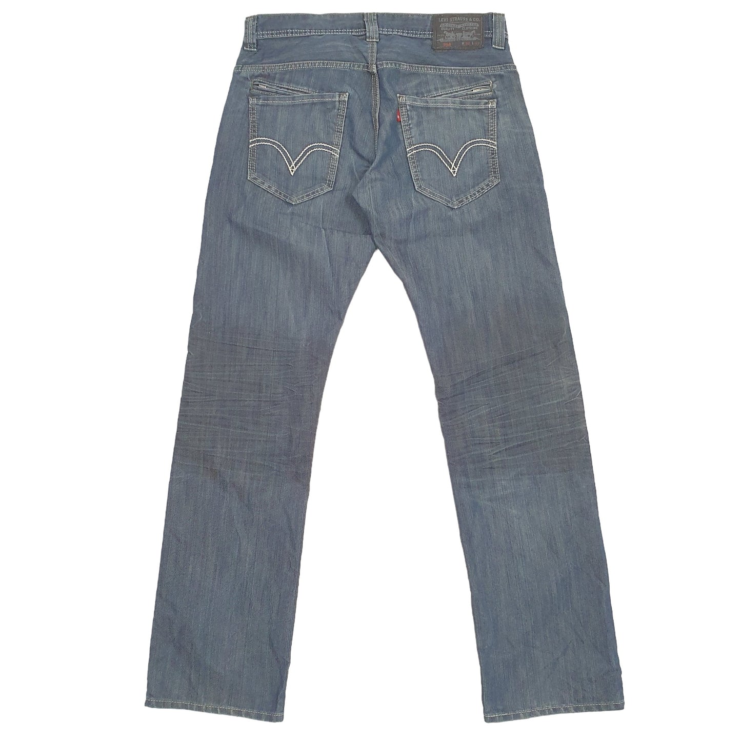 Levis 514 Straight Fit Jeans W32 L33 Blue