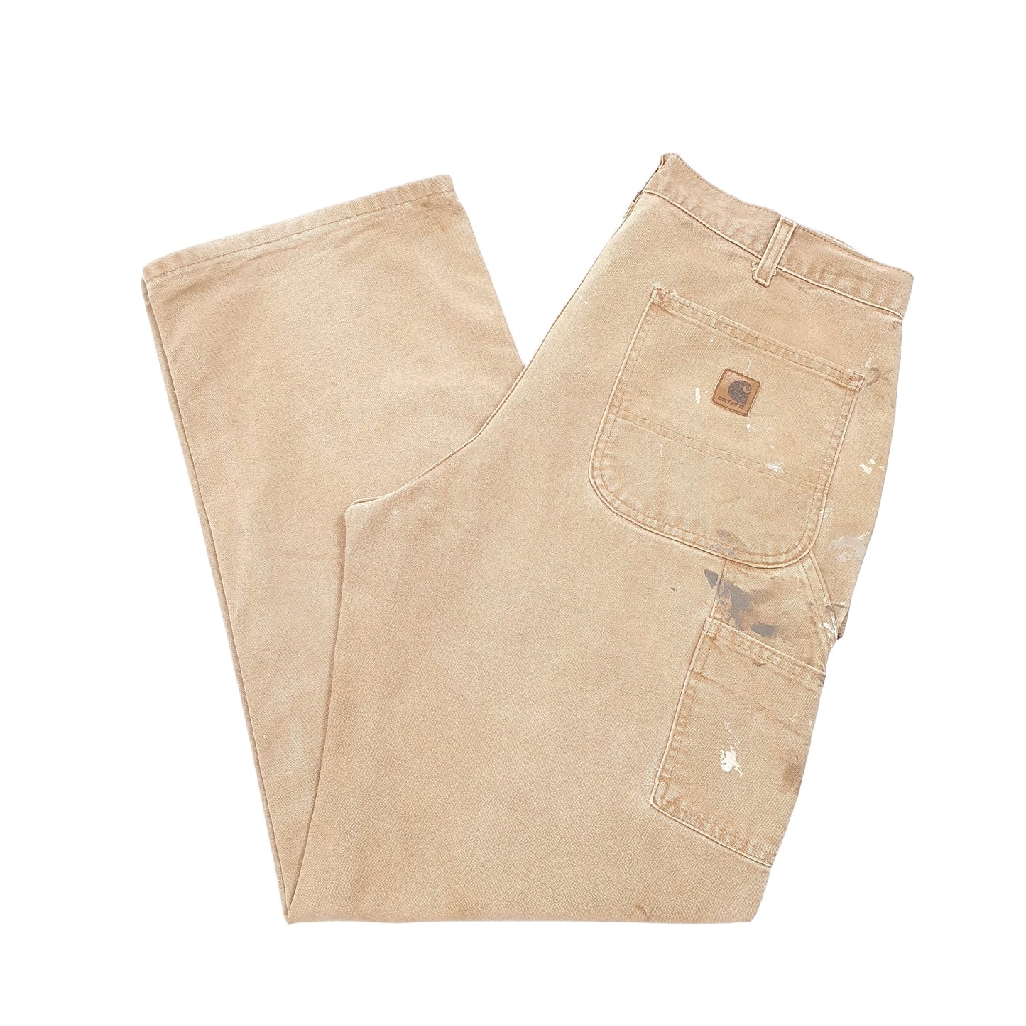 Mens Tan Carhartt  Carpenter Trousers