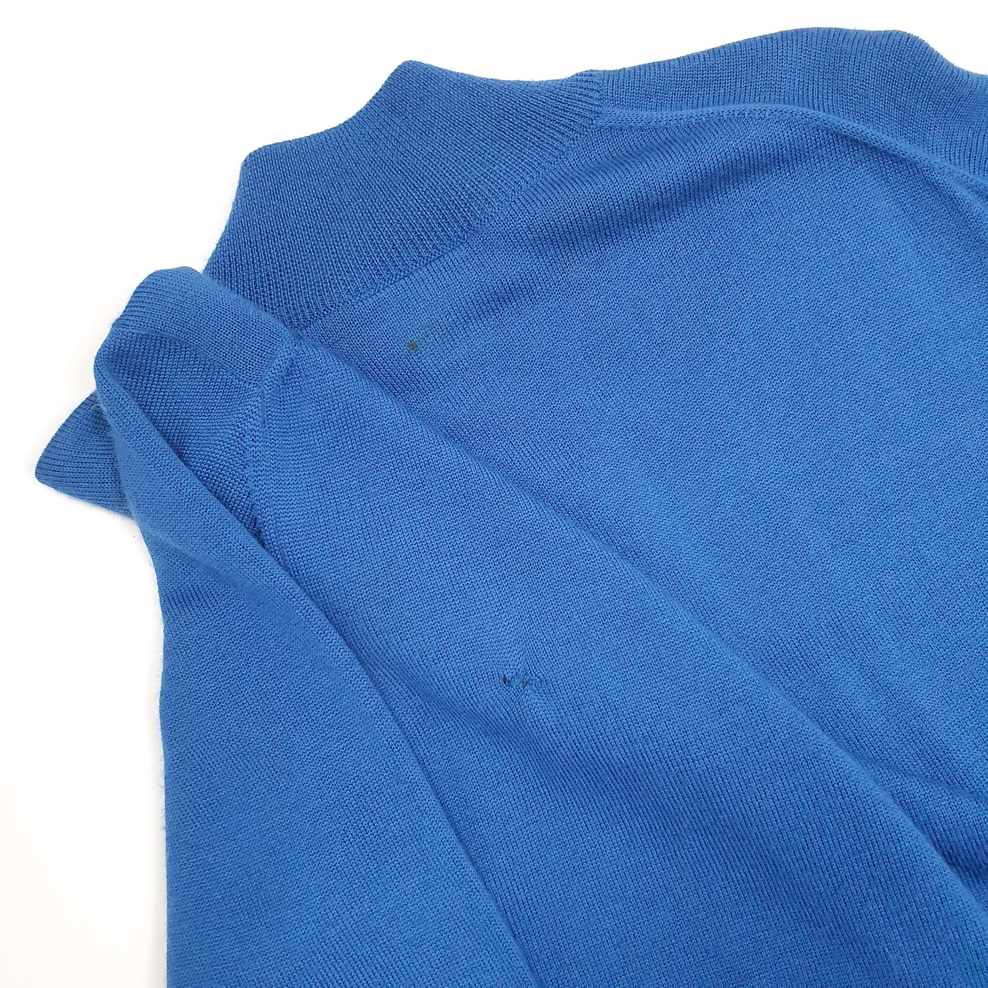 Lacoste Quarter Zip XL Blue