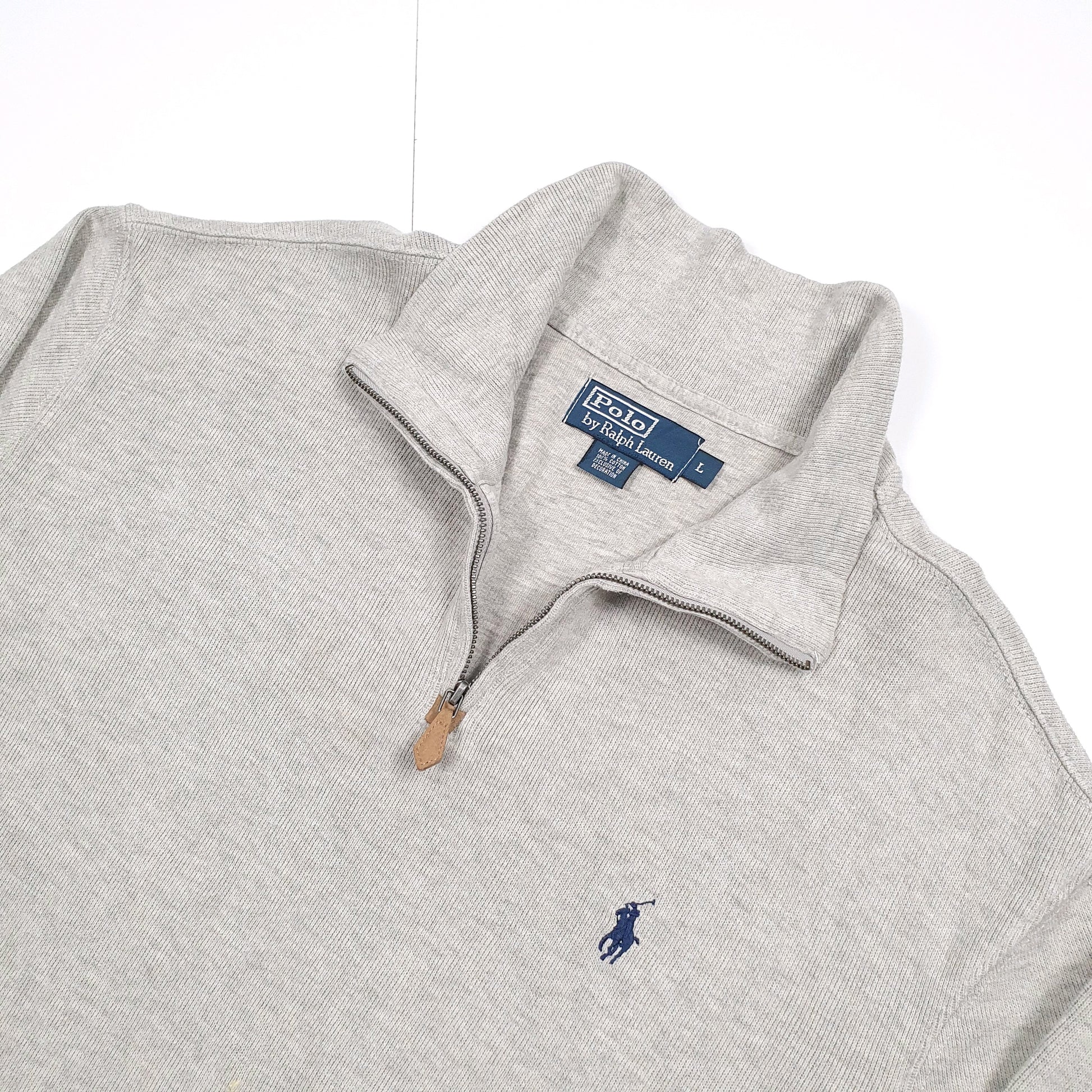 Polo Ralph Lauren Quarter Zip L Grey