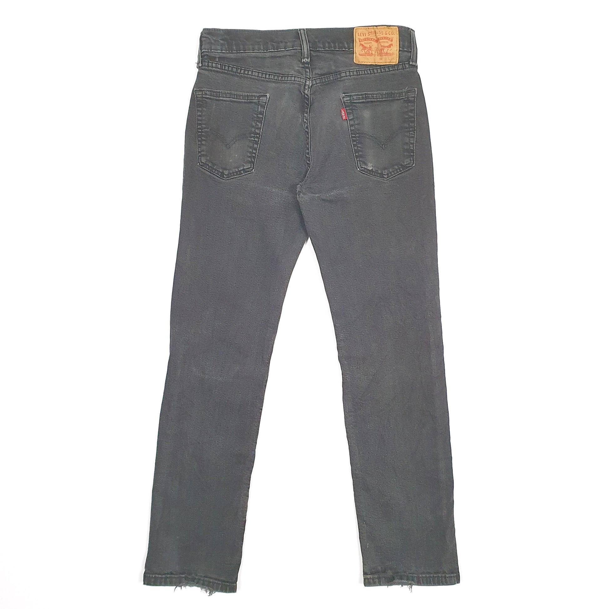 Levis 510 Skinny Fit Repair Needed Jeans W30 L28 Black