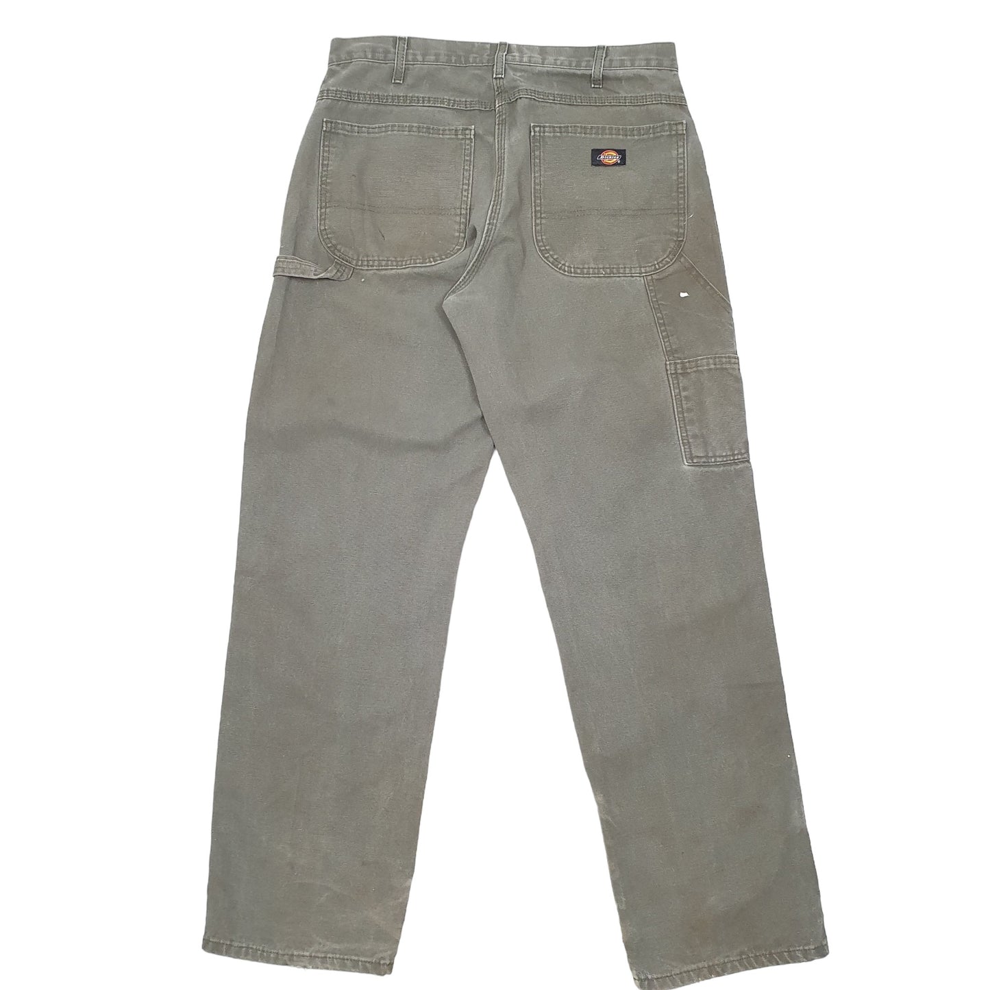Mens Khaki Dickies  Carpenter Trousers