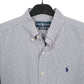 Ralph Lauren Long Sleeve Regular Fit Check Shirt Blue