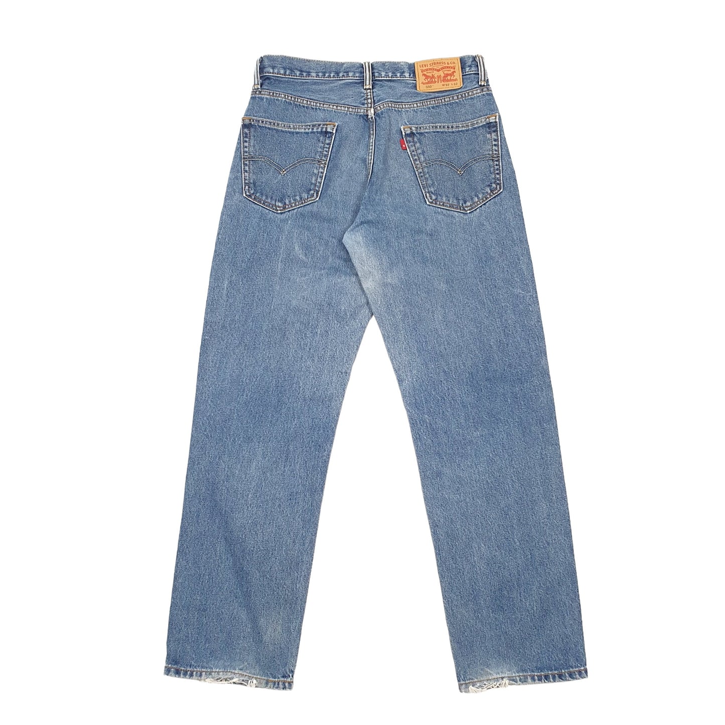 Levis 550 Relaxed Fit Jeans W32 L32 Blue